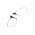 WEDO Flexi sz�r n�lk�li ultrav�kony olvas�szem�veg fekete etuval �s ragaszt�paddal