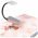 Velamp LED olvas�l�mpa cs�ptet�vel 2xCR2016 elemmel sz�rke