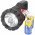 LED k�zi l�mpa FARO RUBBER, ak�r 35 lumen, 0,5 W, term�szetes gumib�l, 2 db Mono D elemmel