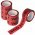 Vigy�zat �veg PVC csomagol� szalag 48mmx66m 6db/csomag piros fekete felirattal