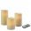 LED gyertyaszett sz�nv�lt�s t�vir�ny�t�s 3db/csomag 10cm/12,5cm/15cm CR2025+9xAA elemekkel
