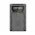 Nitecore UCN3 Canon LP-E6N/LP-E6NH t�lt� USB2.0 LCD 2 csatorn�s f�nyk�pez�g�p videokamera
