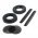 F�lp�rna k�szlet m�b�r Sennheiser HD25 HD25-1 II PC150 PC151 PC155 65mm 2db/csomag fekete