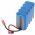 Helyettes�t� akku Rotomatic D81000S 12V 2200mAh red�nymotor NiMH