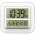 Technoline WS 8006 DCF-77 r�di�vez�relt fali�ra belt�ri h�m�rs�klet �s p�ratartalom kijelz�