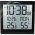 Technoline WS 8015 fekete DCF-77 r�di�vez�relt fali�ra 4xAA Mignon ceruza