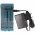 Helyettes�t� akku univerz�lis t�lt� 3,6V/7,4V f�nyk�pez�g�p videokamera Li-Ion/Li-Po