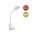 Velamp SWAN2 LED asztali l�mpa 7W 420lm 4000K �rint�kapcsol� tolltart� feh�r