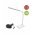 Velamp SLIM LED asztali l�mpa 6W 510lm 4000K feh�r dimmelhet�