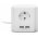4-es eloszt� kapcsol�val 2 USB porttal gyerekz�rral