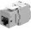 Goobay RJ45 CAT 6A STP Keystone modul Slim 14,5mm sz�les