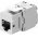 Goobay RJ45 CAT 6A STP Slim Keystone modul 14,5mm feh�r