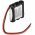 Helyettes�t� v�szvil�g�t�s akku AA Mignon ceruza 3,6V 1500mAh F1x3 150mm k�bellel GP125AAMT3BMX NiMH