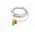 Medlinket orvosi EKG egyk�beles 3-eres csipeszes k�bel Philips monitorokhoz 2,5m