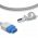 Medlinket SpO2 f�l�rz�kel� GE TruSignal 0,9m orvosi (TS-E-D/P3110T)