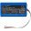 Helyettes�t� dab digit�lis r�di� akku Albrecht DR 855 27856 6800mAh 25.16Wh