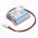 Helyettes�t� automata �bl�t� elem Flushmatic 2CR123A 1350mAh/8,1Wh CRP2MFISH