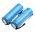 Helyettes�t� ipari akku 14430 650mAh 2.41Wh 2db/csomag f�lekkel