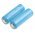 Helyettes�t� ipari akku 18490 1900mAh 7.03Wh 2db/csomag PCB v�delemmel Li-Ion