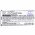 Helyettes�t� riaszt�rendszer akku Vivint Smart Hub Control Panel 12047088-00 5100mAh 19.38Wh