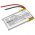 Helyettes�t� vezet�k n�lk�li f�lhallgat� akku GN Netcom 9330 1S1P051730PCM 180mAh 0,67Wh