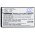 Helyettes�t� telefon akku Huawei C2600 HBL6A 1100mAh Li-Ion