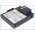 Helyettes�t� akku VeriFone VX610 23326-04 1800mAh 13.32Wh 7.4V