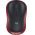Logitech M185 vezet�k n�lk�li eg�r 2,4GHz 1000dpi 3 gomb piros-fekete USB nano vev�