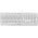Cherry KC 1000 USB vil�gossz�rke DE-kioszt�s Full-Size vezet�kes billenty�zet