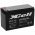 XCell XP7-12 VdS AGM 12V 7,0Ah Faston4,8mm F2 akku �lom