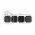 Heitech asztali eloszt� 2x v�d�f�ldelt 1x USB-A 1x USB-C 1,4m vil�g�t� kapcsol� forgathat� aljzat