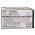 Helyettes�t� t�vir�ny�t� akku Q50 CS503759 1S1P 1200mAh 4.44Wh
