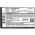 Helyettes�t� ad�vev� akku HX870/SBR-13LI 1100mAh 8,14Wh
