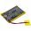 Helyettes�t� t�vir�ny�t� akku Wacom Express Key Remote 1ICP5/34/50 1000mAh 3.7Wh 3.7V