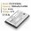 Helyettes�t� akku FAMOCO FX110 1ICP4/44/61 1200mAh 4.44Wh