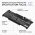 Helyettes�t� laptop akku MSI Modern 14 C7M-044XES BTY-M494 3300mAh/37.62Wh