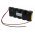 Helyettes�t� akku NC D (g�li�t) 6V 4000mAh akkupakk 165x34x63mm 0,75kg 30cm k�bel