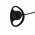 Helyettes�t� f�lhallgat� GES-03 D-forma rugalmas kamp� 90cm k�bel 3,5mm csavart jack