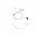 Helyettes�t� headset GES-PW1 Motorola ST7000 LEX L11 PTT feh�r