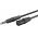 Goobay XLR (3-t�s) - 6,35mm TRS k�bel 3m szimmetrikus mono