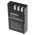 Helyettest EXTENSILO akku Nikon tpus EN-EL9 1000mAh