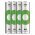 GP ReCyko Ni-MH akku HR6 (AA), 2100mAh 4db/csomag