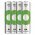 GP ReCyko Ni-MH akku HR6 (AA), 2600mAh 4db/csomag