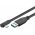 USB-C - USB A 3.0 kbel 90-ban hajltott fejjel, 0.5m - Kirusts! - A kszlet erejig!