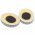 Fejhallgat�, f�lhallgat� f�lp�rna szivacs Sennheiser HD218 HD219 HD220 HD228 HD229, feh�r 1p�r