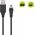 Goobay Essential Cable Mini USB szinkron- �s t�lt�k�bel 1m fekete 5W 1A USB2.0A � Mini B (5pin) ( )