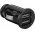 Goobay aut�s t�lt�k�szlet USB-C USB-A 12W 2x USB-A csatlakoz� 1m k�bel fekete