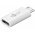 Goobay USB adapter Micro-USB aljzat USB-C dug� OTG 2,5W 0,5A 480Mbit/s USB2.0 feh�r