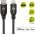 Goobay Essential Cable USB-C-Lightning t�lt�- �s adatk�bel 1m 27W 3A MFi fekete