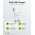 Goobay 12W USB-A fali t�lt� 2x USB-A feh�r